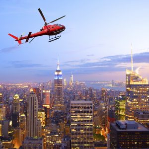 Helikoptervlucht over NYC